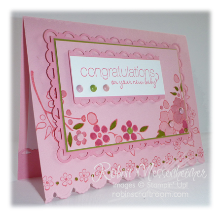 Front of Baby Card
